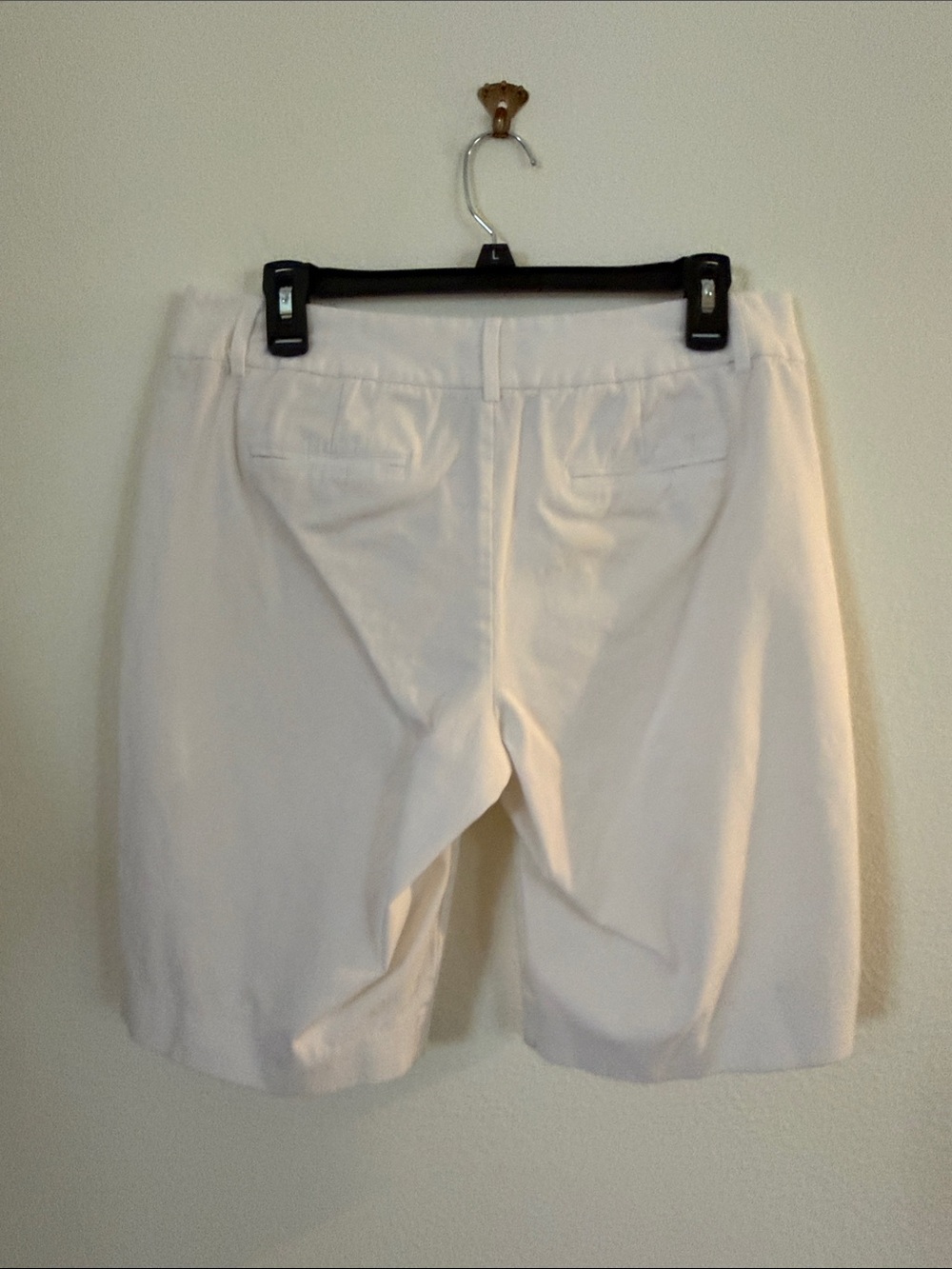 INC International Concepts Cream Tailored Bermuda Shorts - Picture 4 of 4